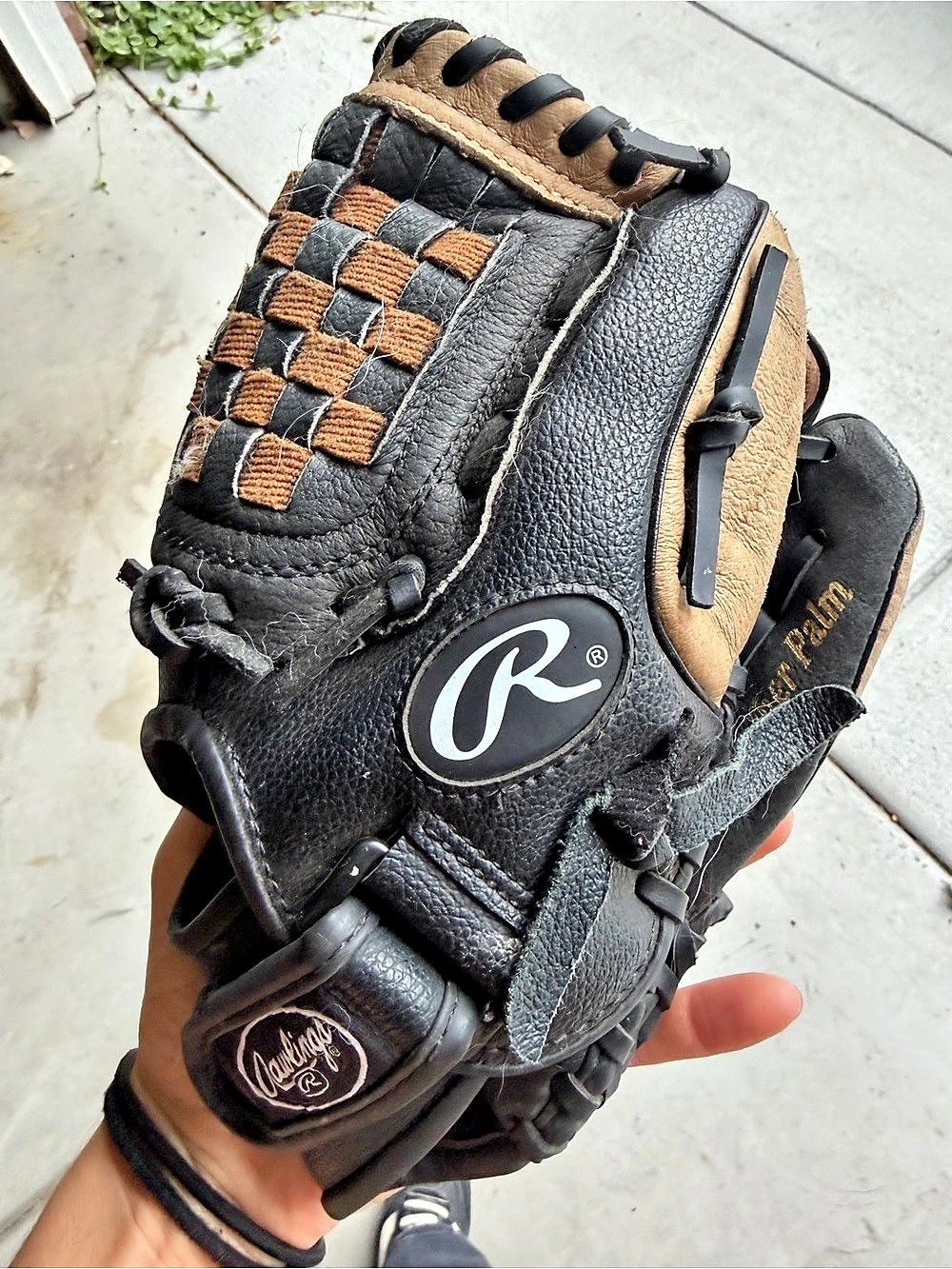 Rawlings Youth  Player Preferred Baseball Glove Black Brown